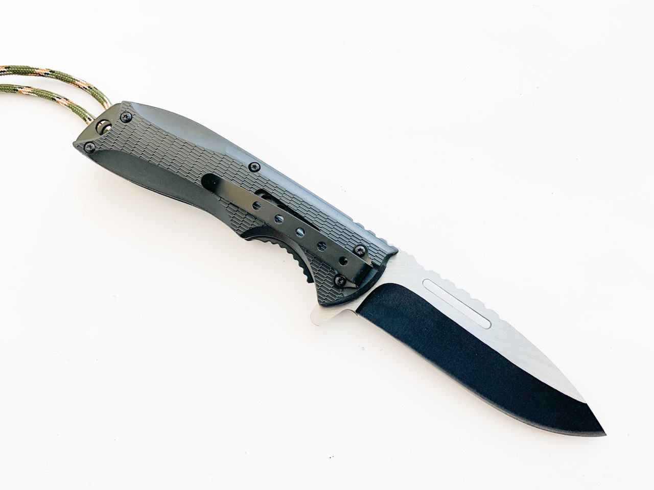 Сгъваем автоматичен нож дизайн подобен на Böker Magnum Camo Companion Сгъваем автоматичен нож дизайн подобен на Böker Magnum Camo Companion