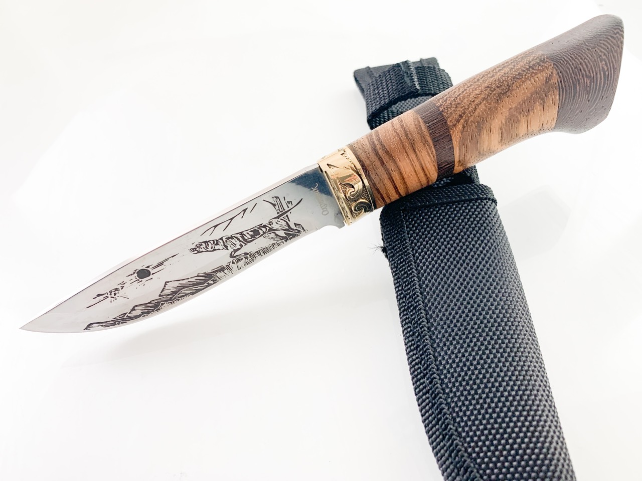 Руски ловен нож Кандар стал 65х13