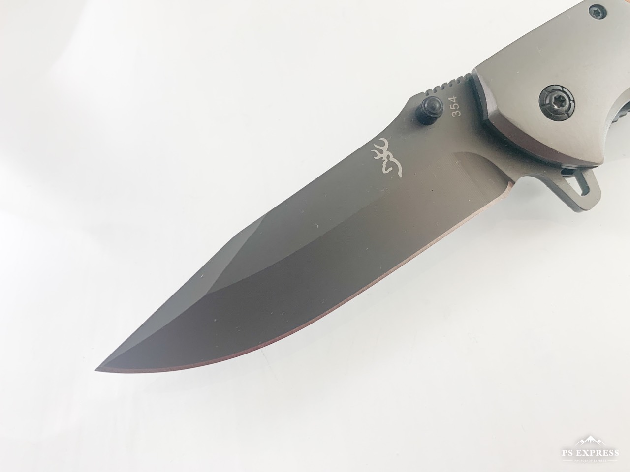Browning 354 - Сгъваем автоматичен нож с иноксово покритие на острието