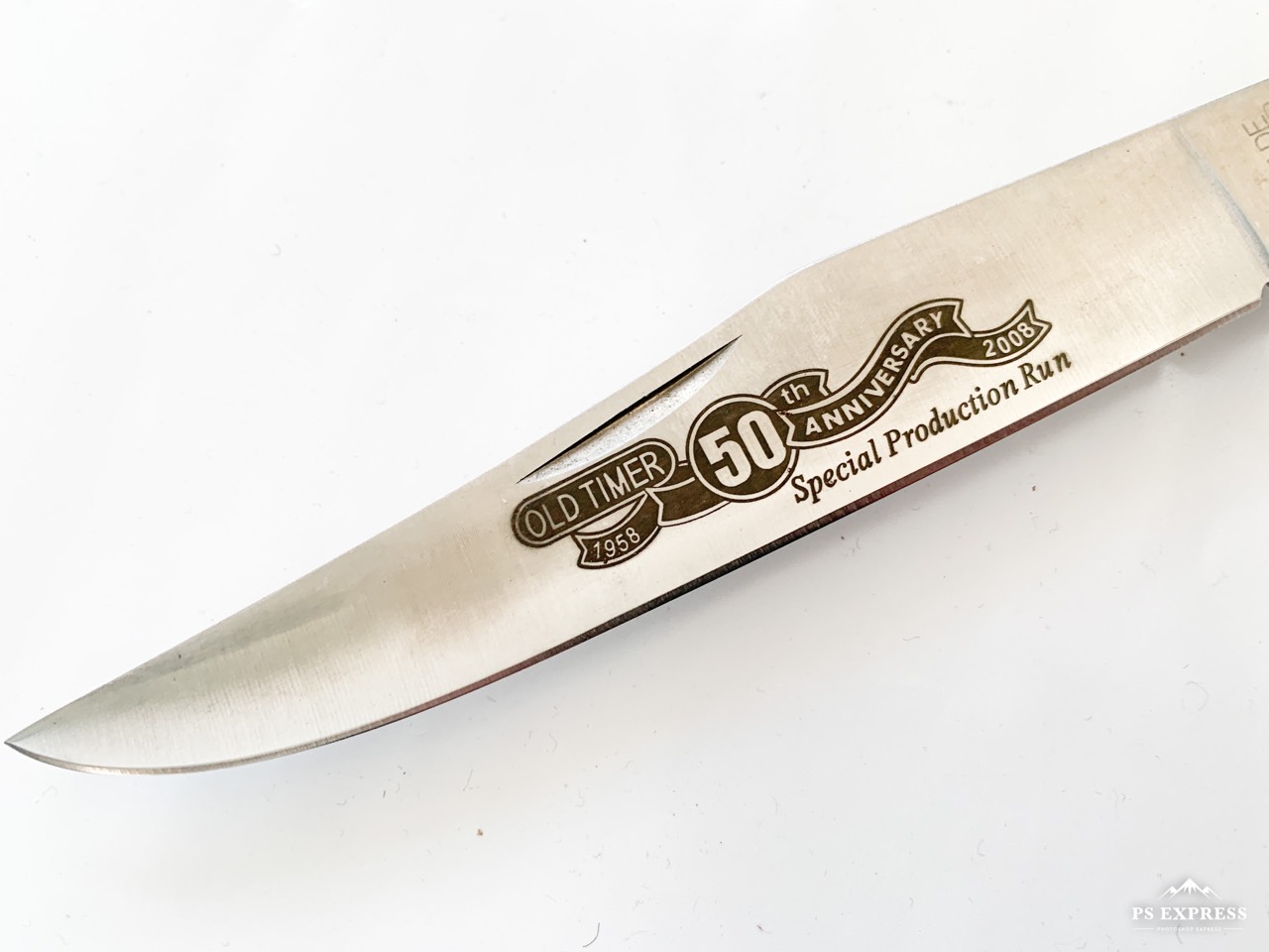 Old Timer Shrade 1958-2008 сгъваем голям джобен нож с две остриета