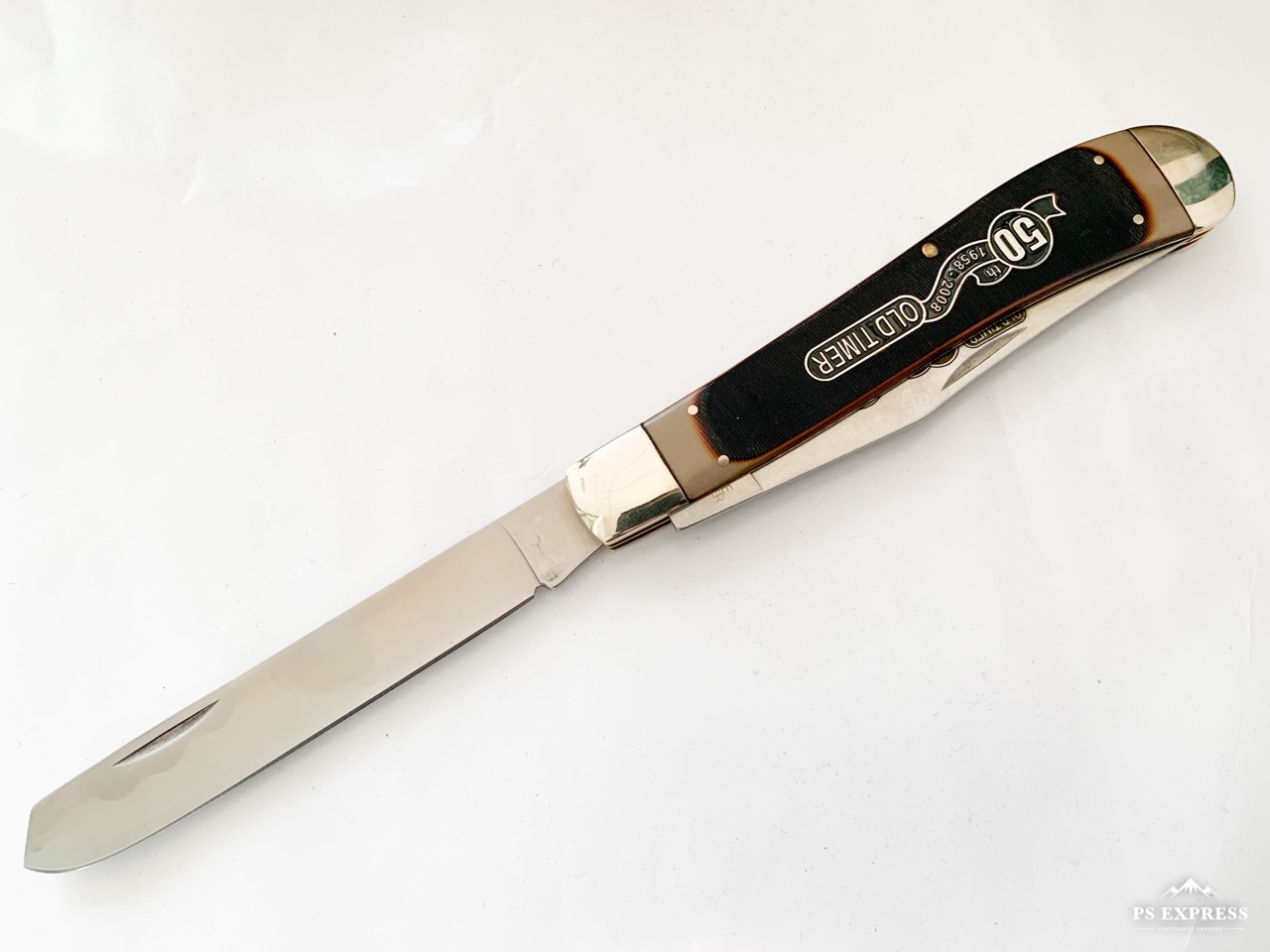 Old Timer Shrade 1958-2008 сгъваем голям джобен нож с две остриета