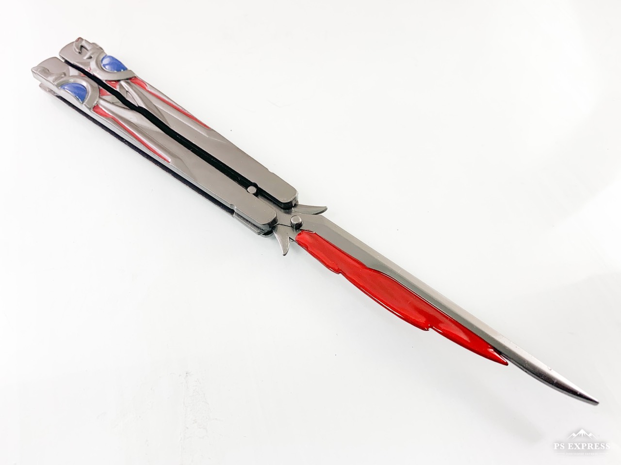 Тренировъчен нож пеперуда играта Frostmourne,не е остър за колекция или тренировка за трикове
