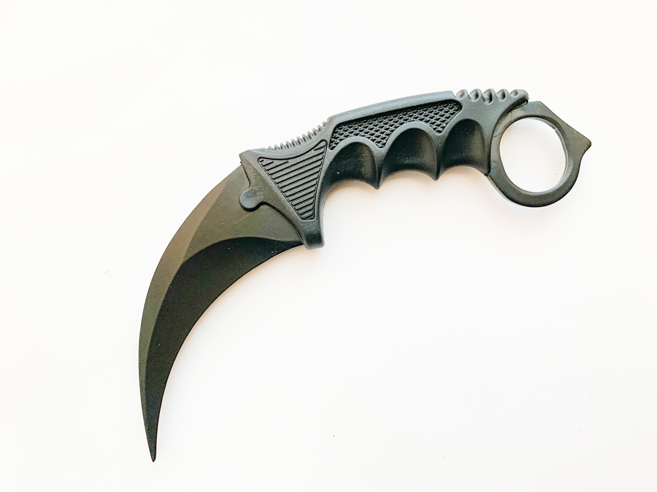 CS GO - karambit Black SKIN карамбит тренировъчен незаточен