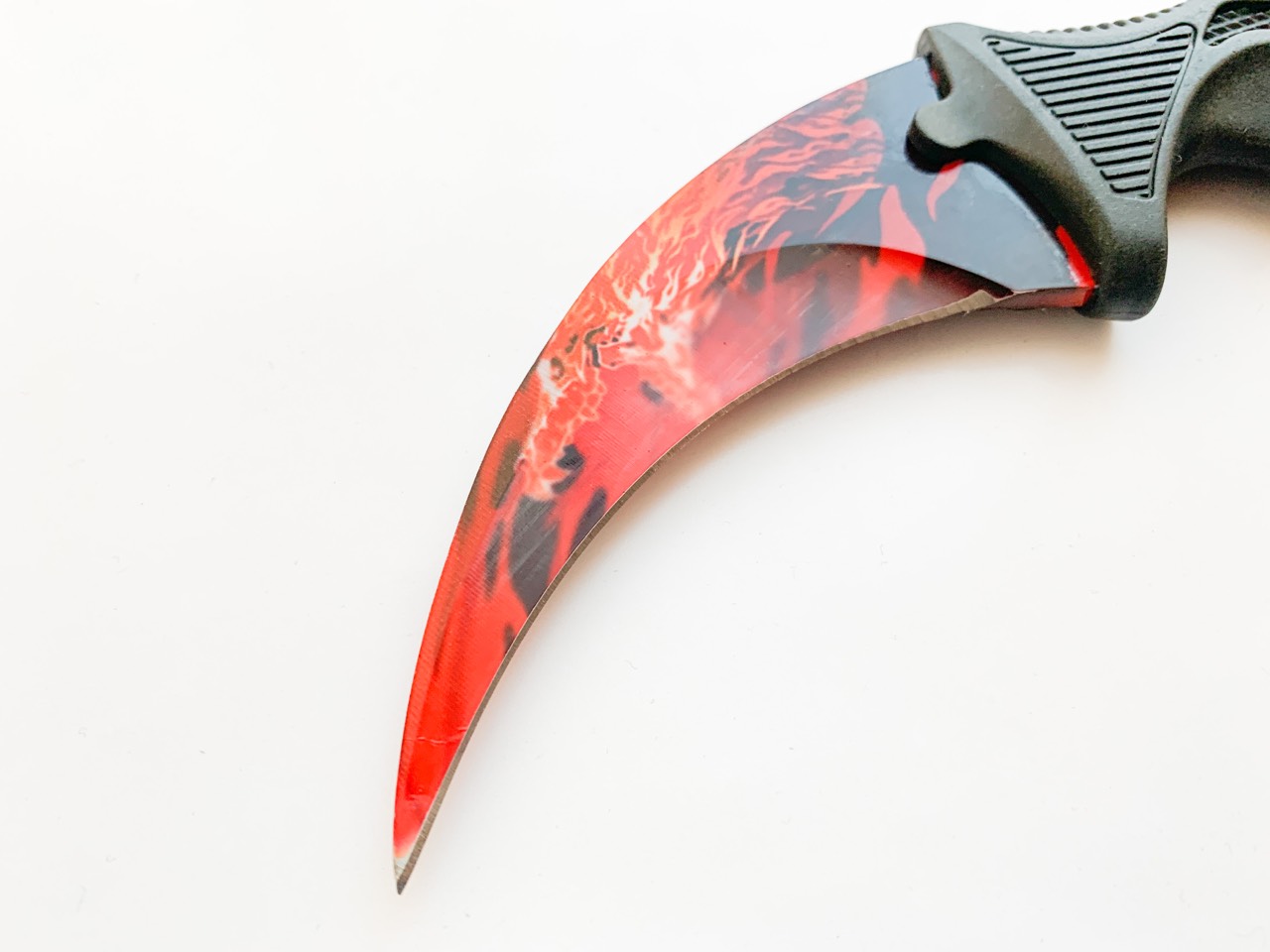 CS GO - остър червен дракон karambit карамбит тактичеси нож CS GO - остър червен дракон karambit карамбит тактичеси нож