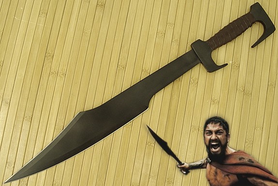 Меч от закалена стомана от филма 300 - sword movies 300