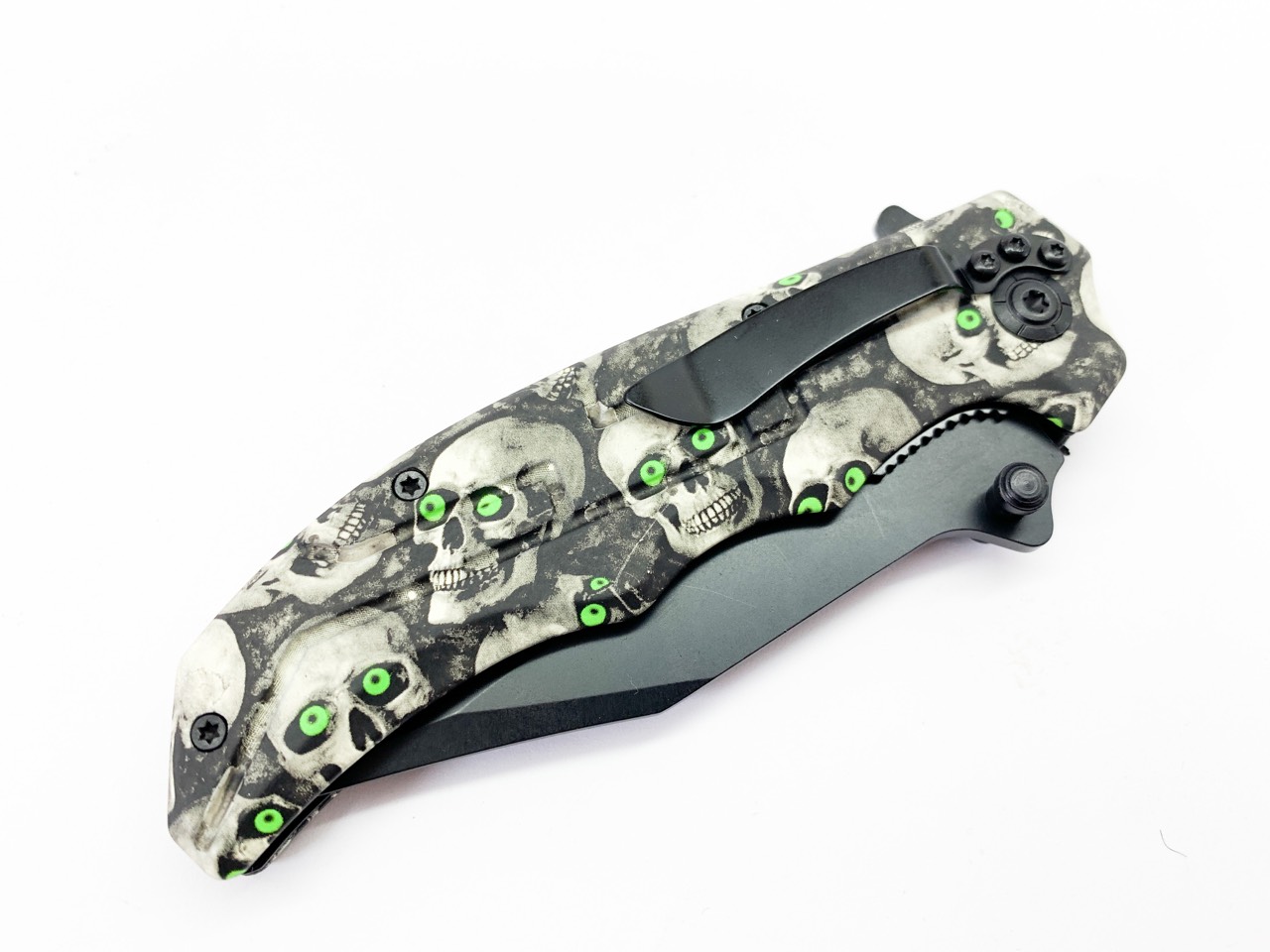 BOKER SKULL B059-сгъваем джобен нож с черепи