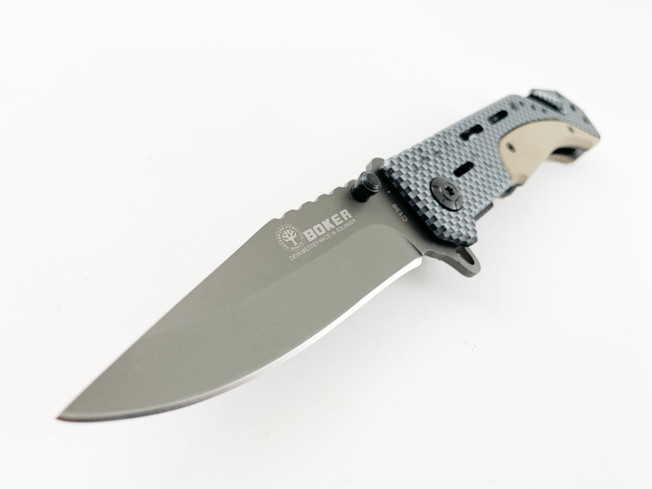 Boker solingen серия за оцеляване номер C139 - частична карбонова дръжка