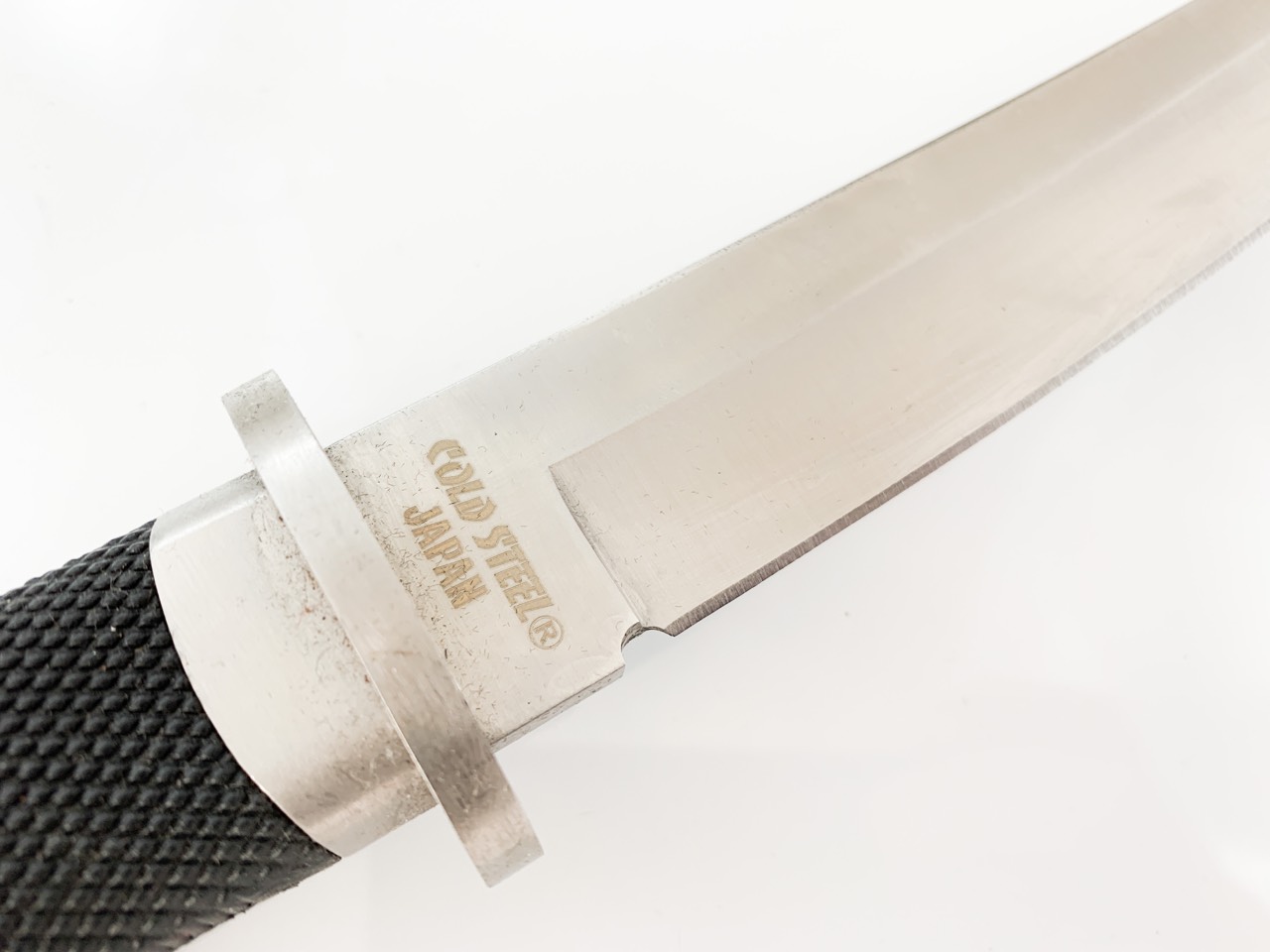 Къс меч с танто острие и кожен клъф- Magnum Tanto II in San Mai
