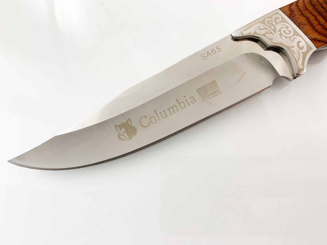 Ловен нож от масивна закалена стомана - Columbia SA65