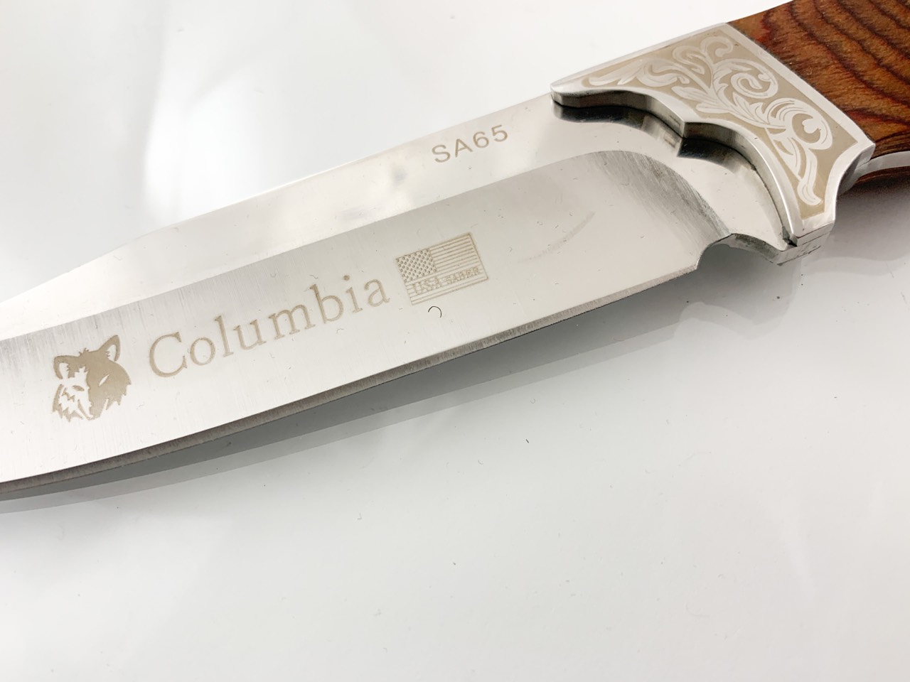 Ловен нож от масивна закалена стомана - Columbia SA65