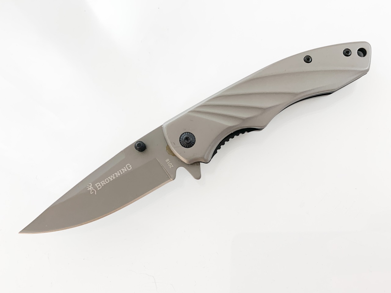 Browning 2018 - Сгъваем автоматичен нож с иноксово покритие на острието