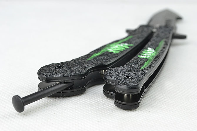 Mod zombie knives пеперуда с една втора назъбено острие