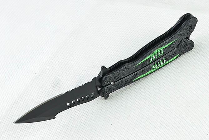 Mod zombie knives пеперуда с една втора назъбено острие