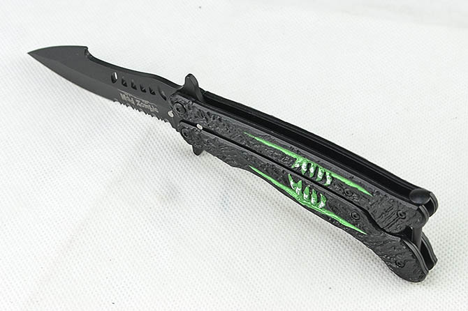 Mod zombie knives пеперуда с една втора назъбено острие