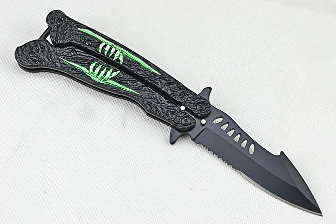 Mod zombie knives пеперуда с една втора назъбено острие