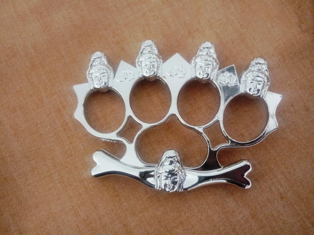 Метален тежък бокс за самозащита - сребрист-Бог Шива