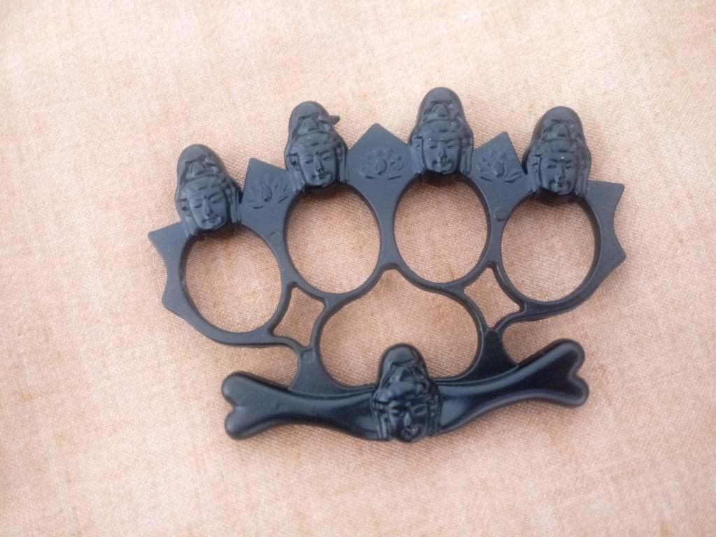 Метален тежък бокс за самозащита - черен -Бог Шива