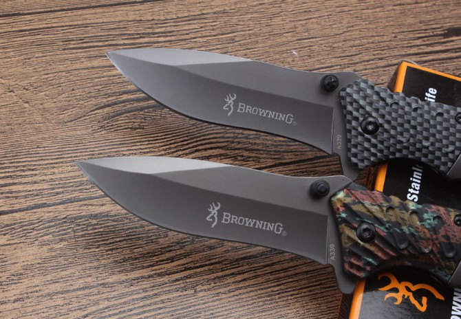 Browning A339 pocket knife два модела с резец за въжета