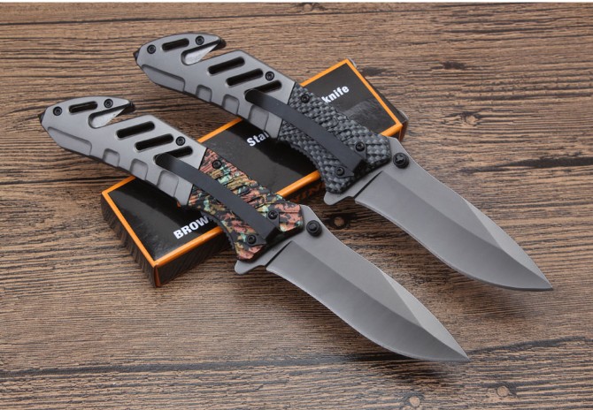 Browning A339 pocket knife два модела с резец за въжета