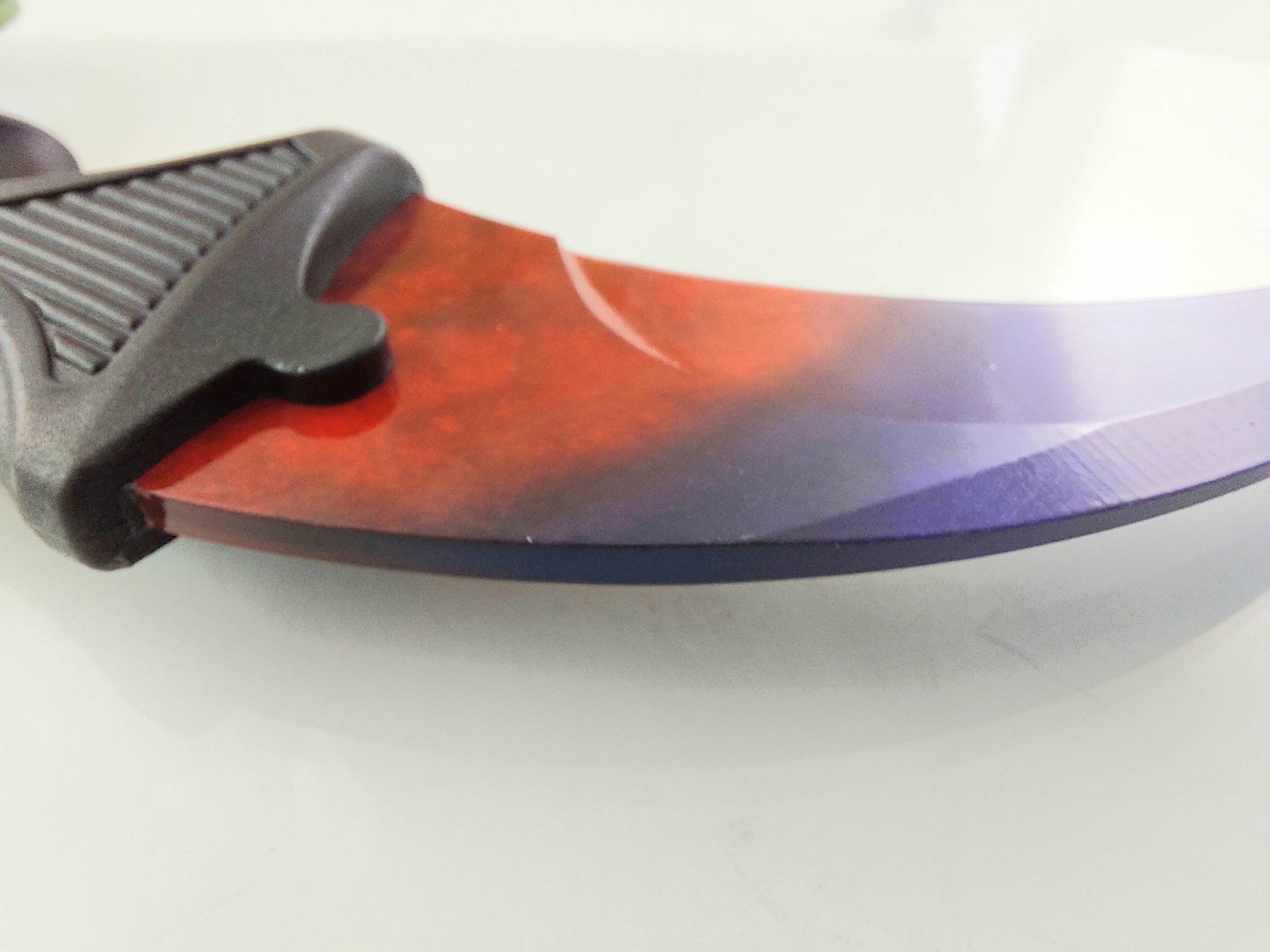CS GO - Шарен karambit карамбит нож за тренировка начинаещи незаточен CS GO - Шарен karambit карамбит нож за тренировка начинаещи незаточен