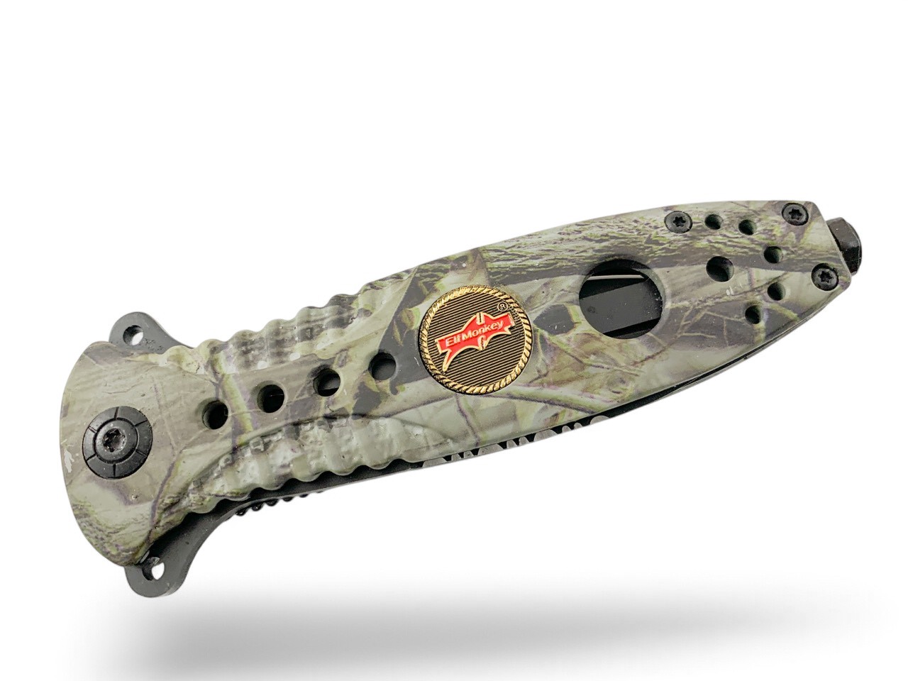 ShadowBlade Camo – сгъваем нож с двустранно назъбено острие