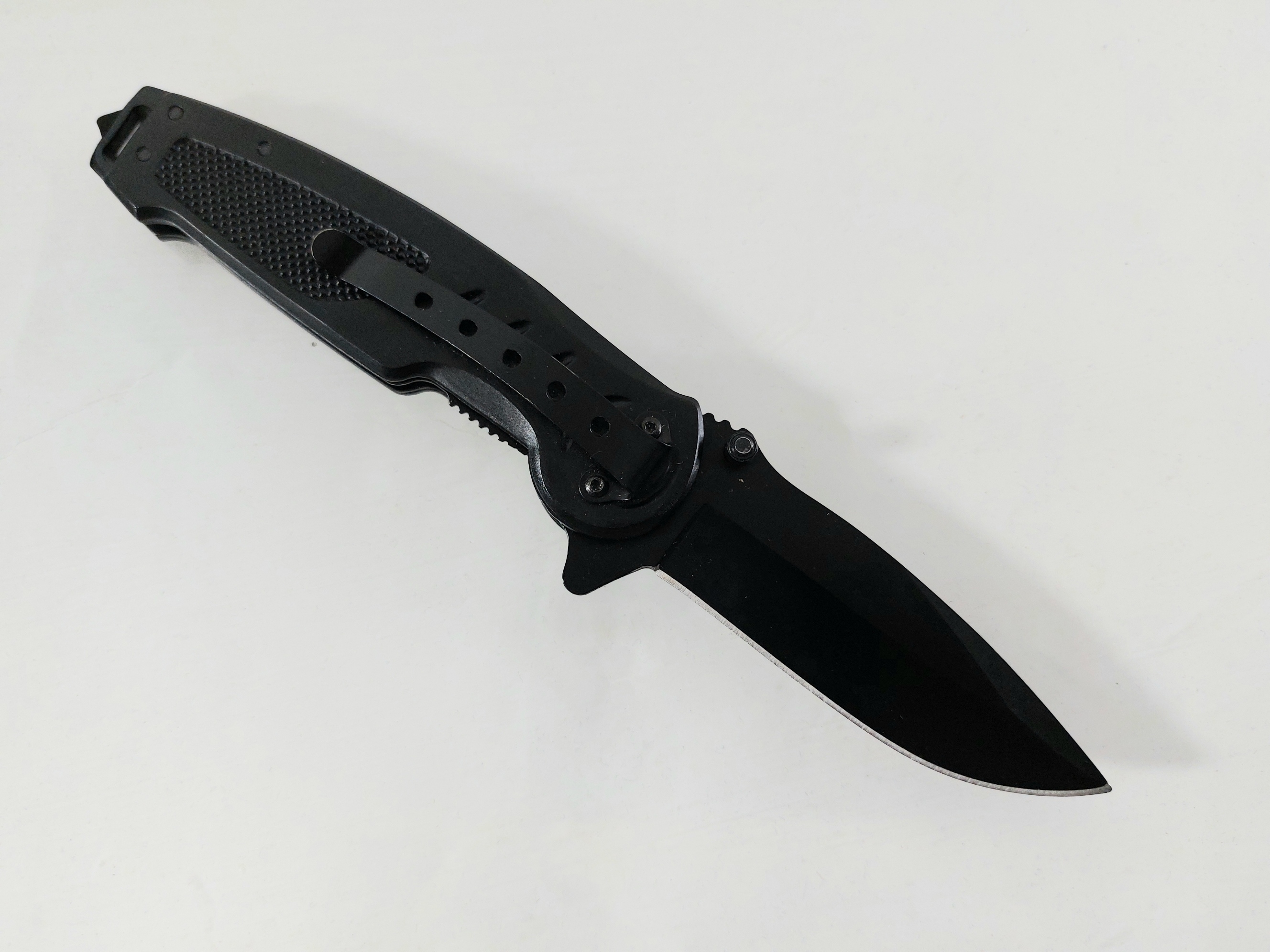 Сгъваем полуавтоматичен джобен нож - Boker с черно тефлоново покритие