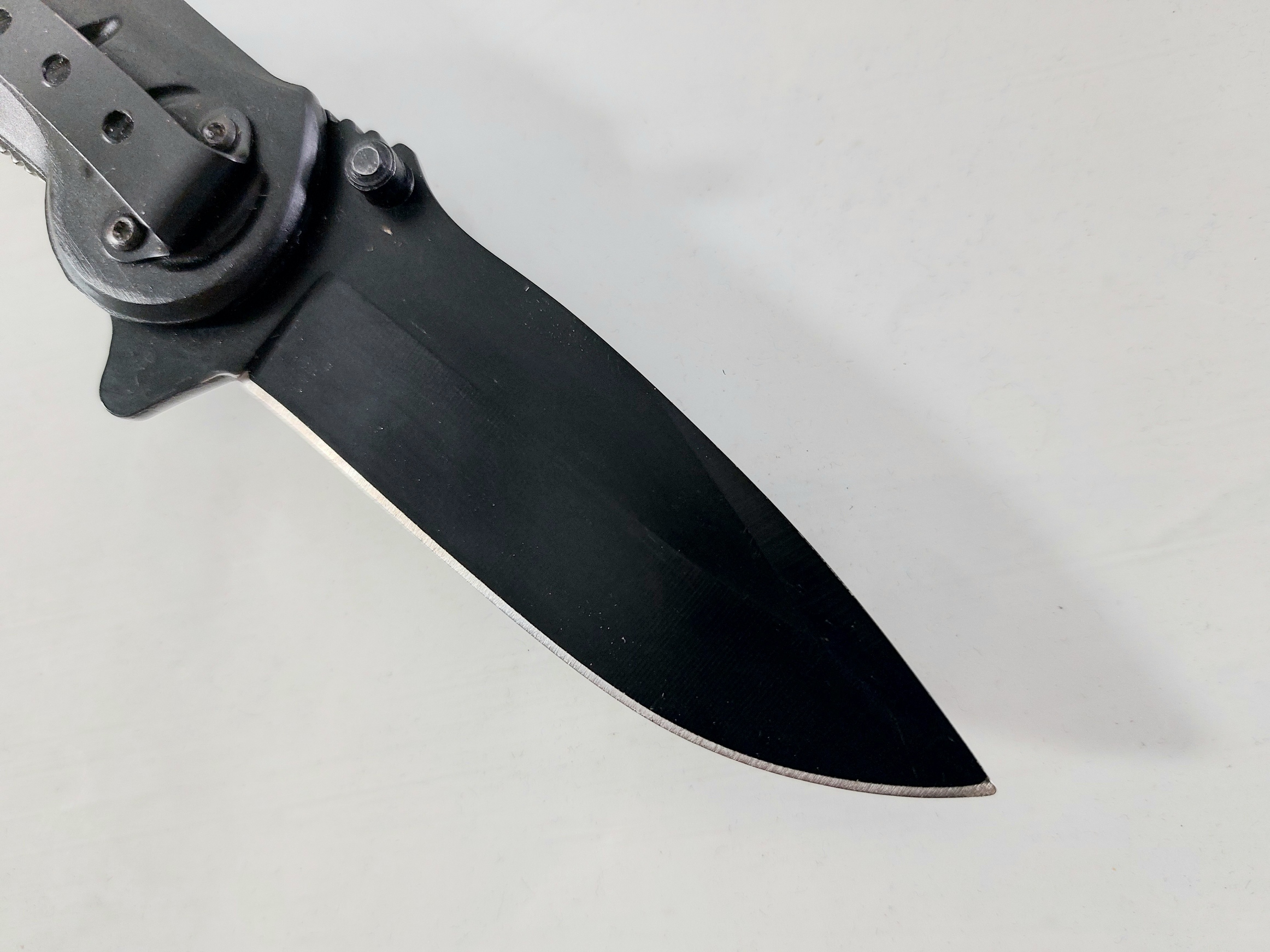 Сгъваем полуавтоматичен джобен нож - Boker с черно тефлоново покритие