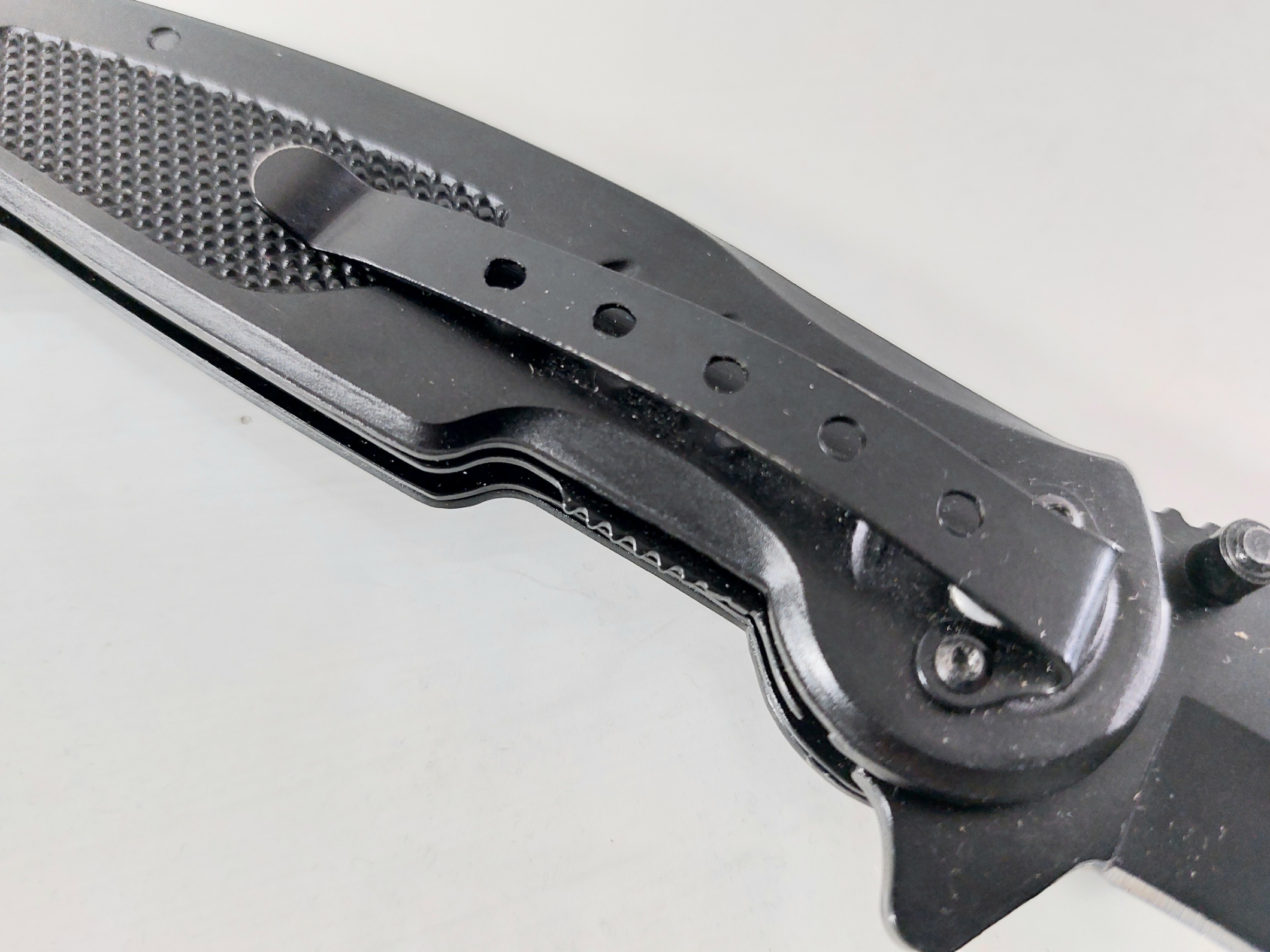 Сгъваем полуавтоматичен джобен нож - Boker с черно тефлоново покритие