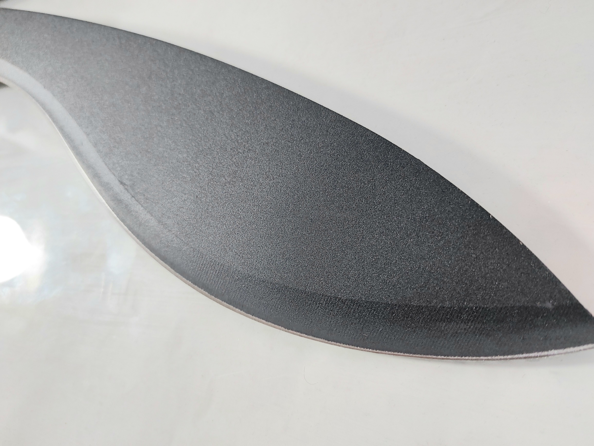 KUKRI кукри / мачете модел масивен ловен нож с кания и вулканизирана дръжка