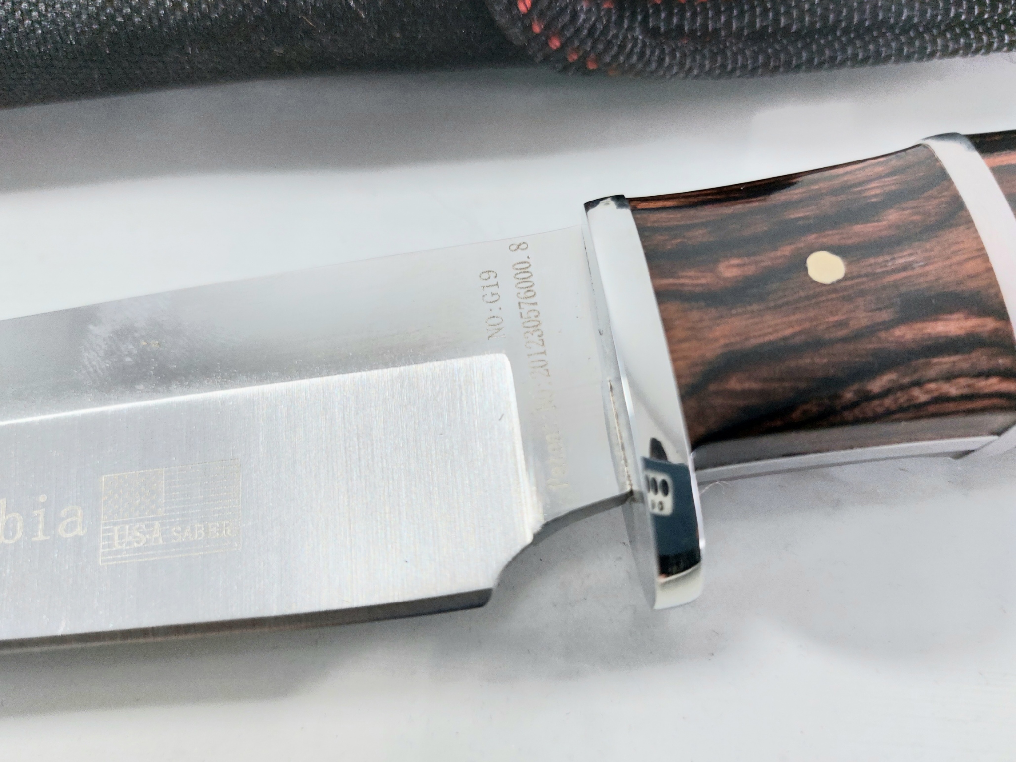 Великолепно балансиран ловен нож USA Columbia G19 Hunting knife за Америсканския пазар