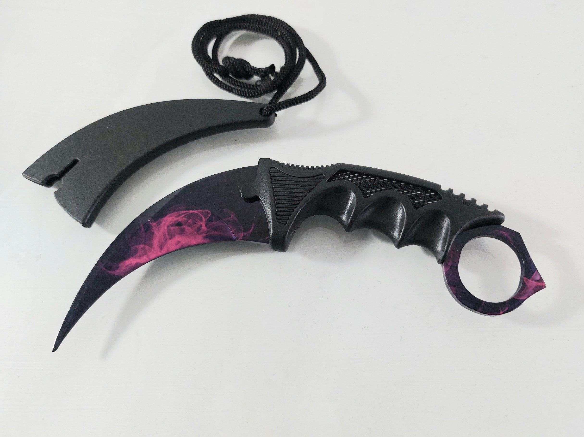 Karambit CS GO galaxy карамбит тренировъчен,незаточен model 2 Karambit CS GO galaxy карамбит тренировъчен,незаточен model 2