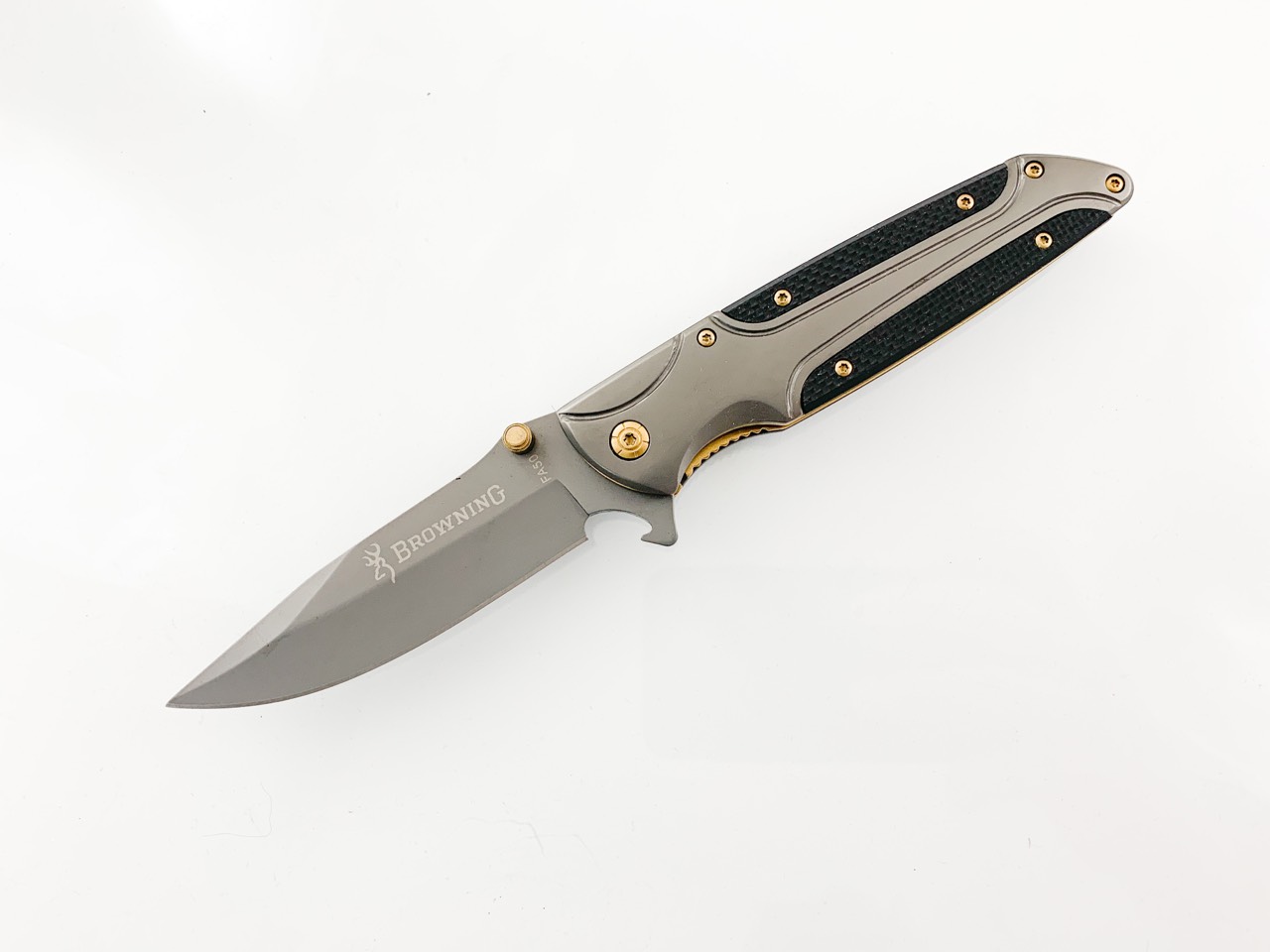 Browning FA50 - Сгъваем автоматичен нож с иноксово покритие на острието