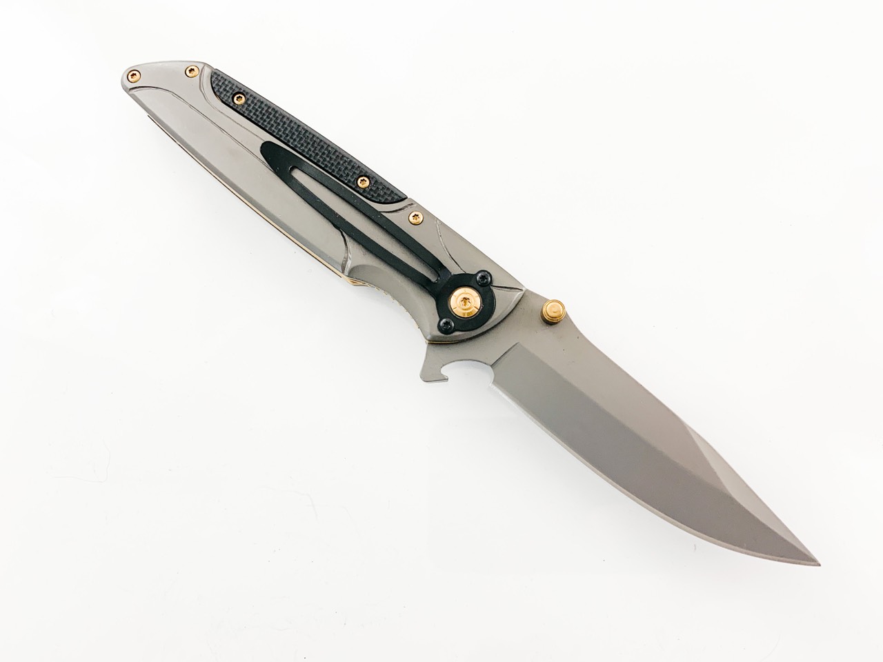 Browning FA50 - Сгъваем автоматичен нож с иноксово покритие на острието