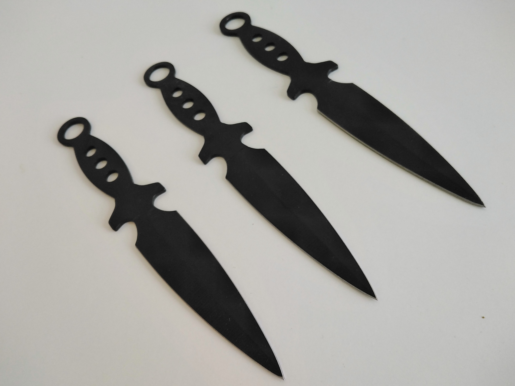 Кунай ками класически модел добре балансирани Black color model TA20