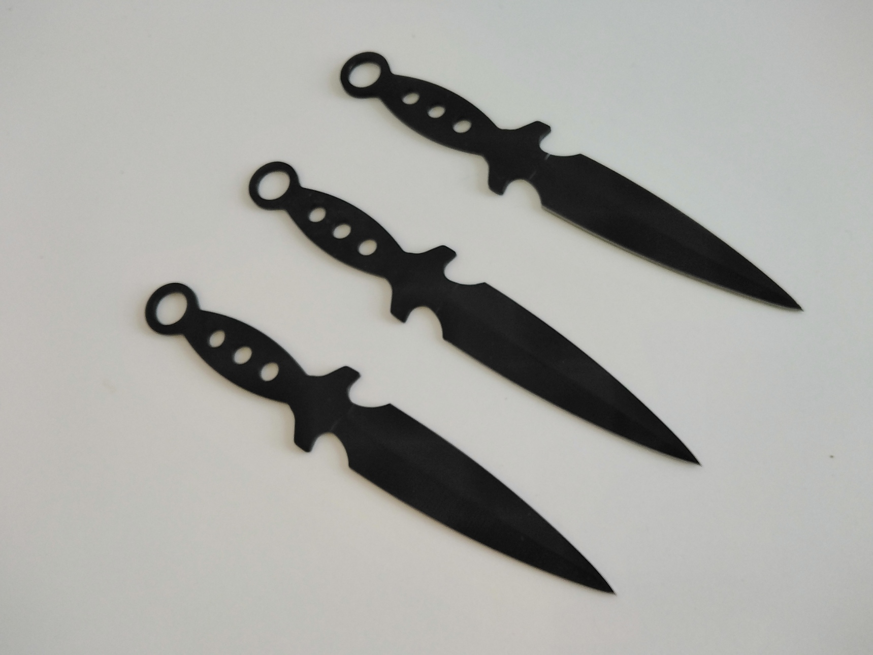 Кунай ками класически модел добре балансирани Black color model TA20