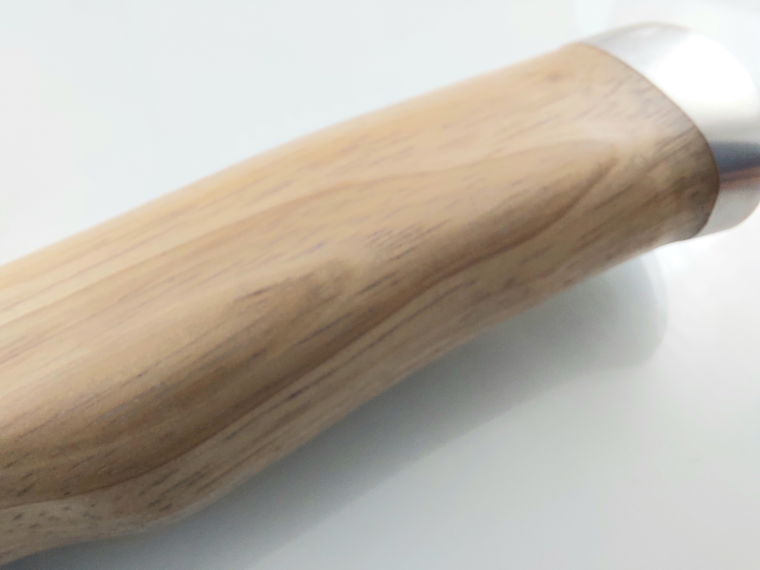 Руски ловен нож с кания шарка имитираща дамаската стомана