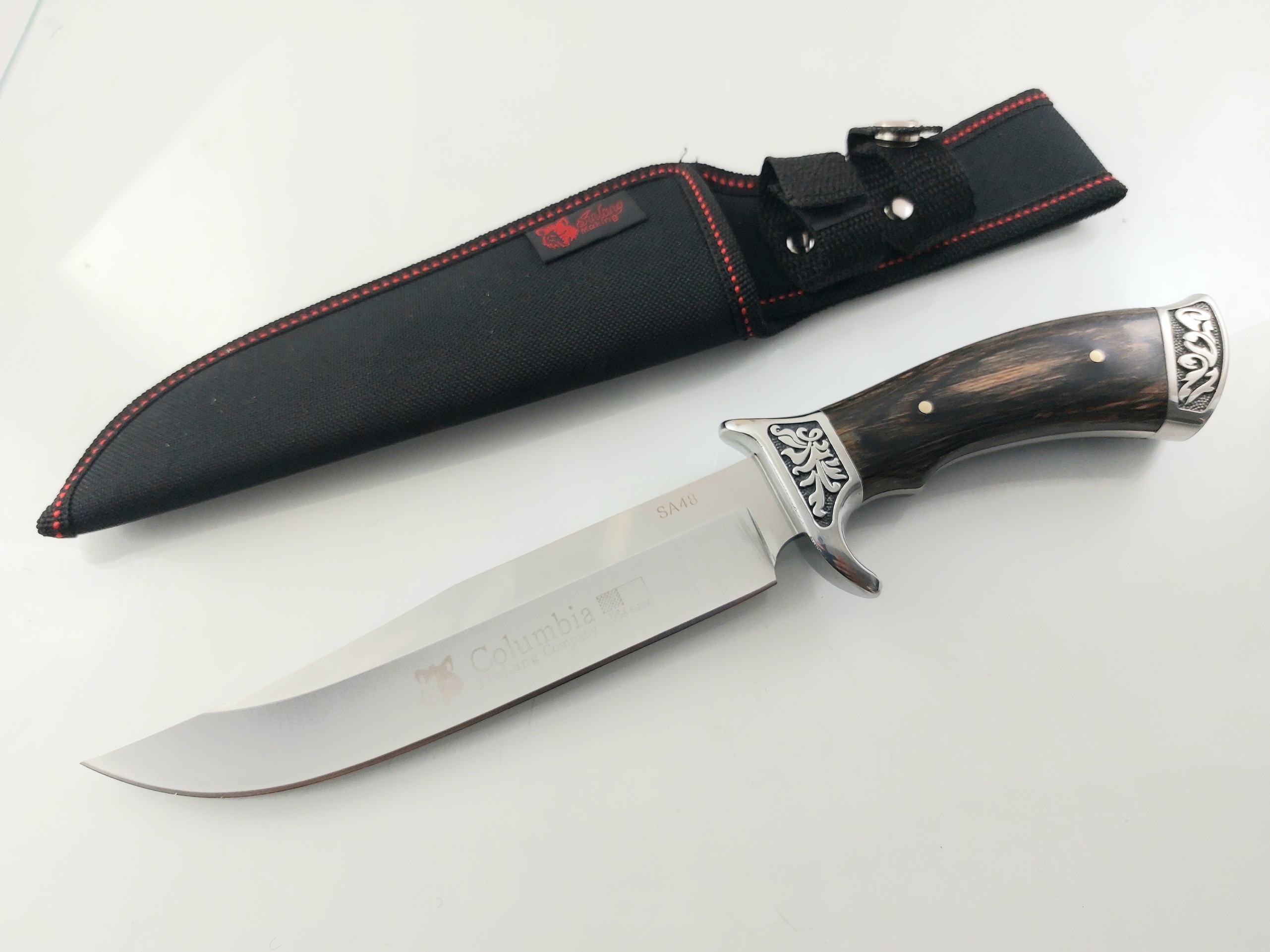 USA Columbia SA48 Hunting knife Ловен нож метален масивен за Америсканския пазар