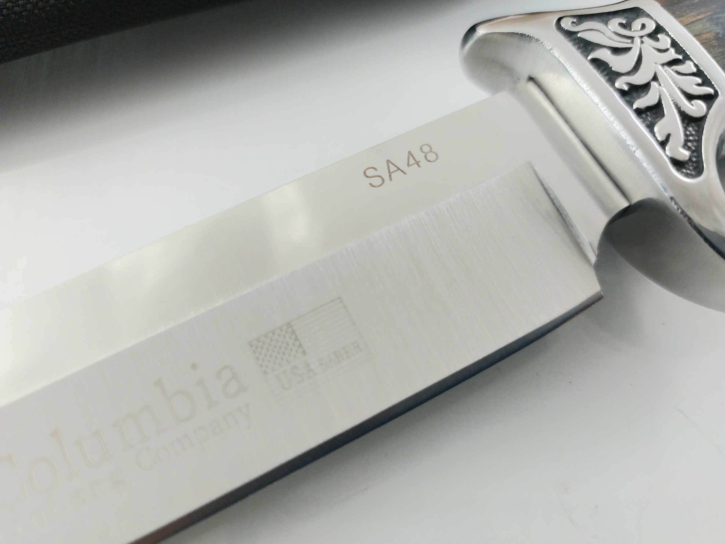 USA Columbia SA48 Hunting knife Ловен нож метален масивен за Америсканския пазар