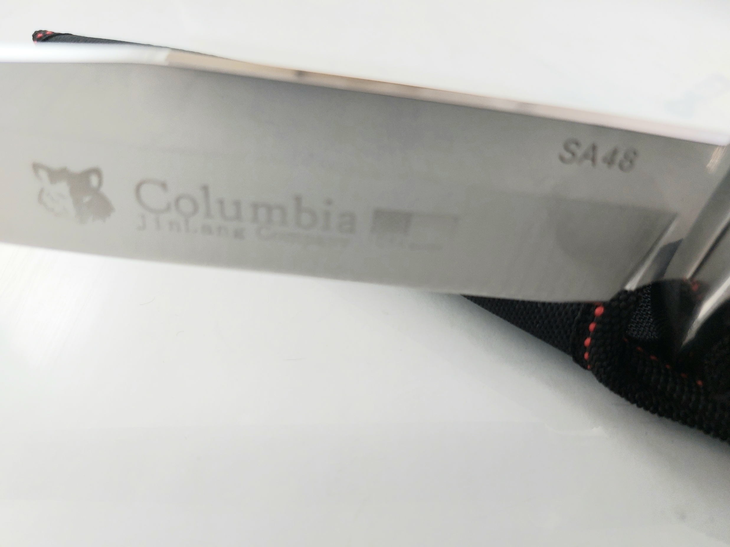 USA Columbia SA48 Hunting knife Ловен нож метален масивен за Америсканския пазар