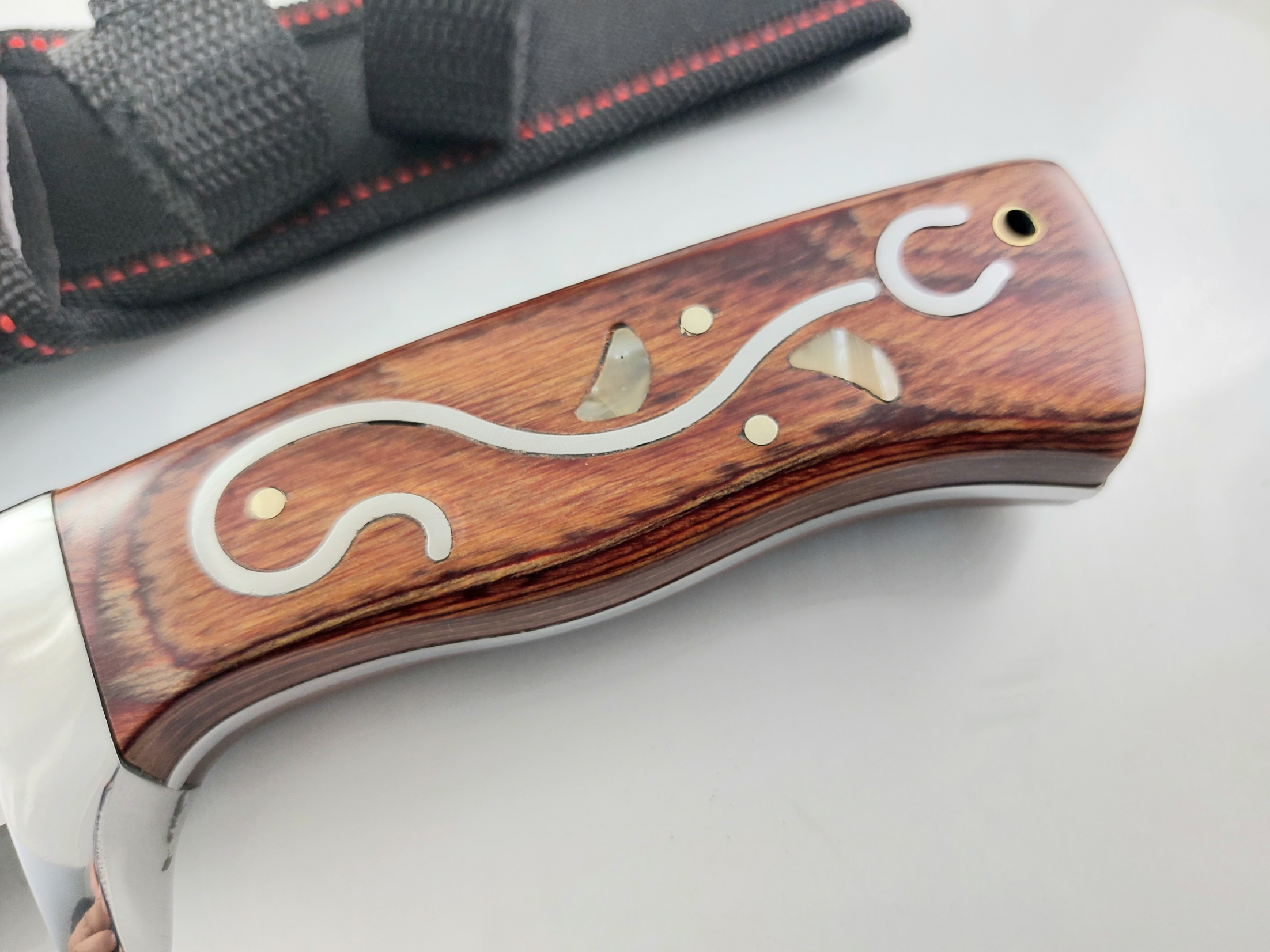 USA Columbia SA72 Hunting knife Ловен нож метален масивен за Америсканския пазар