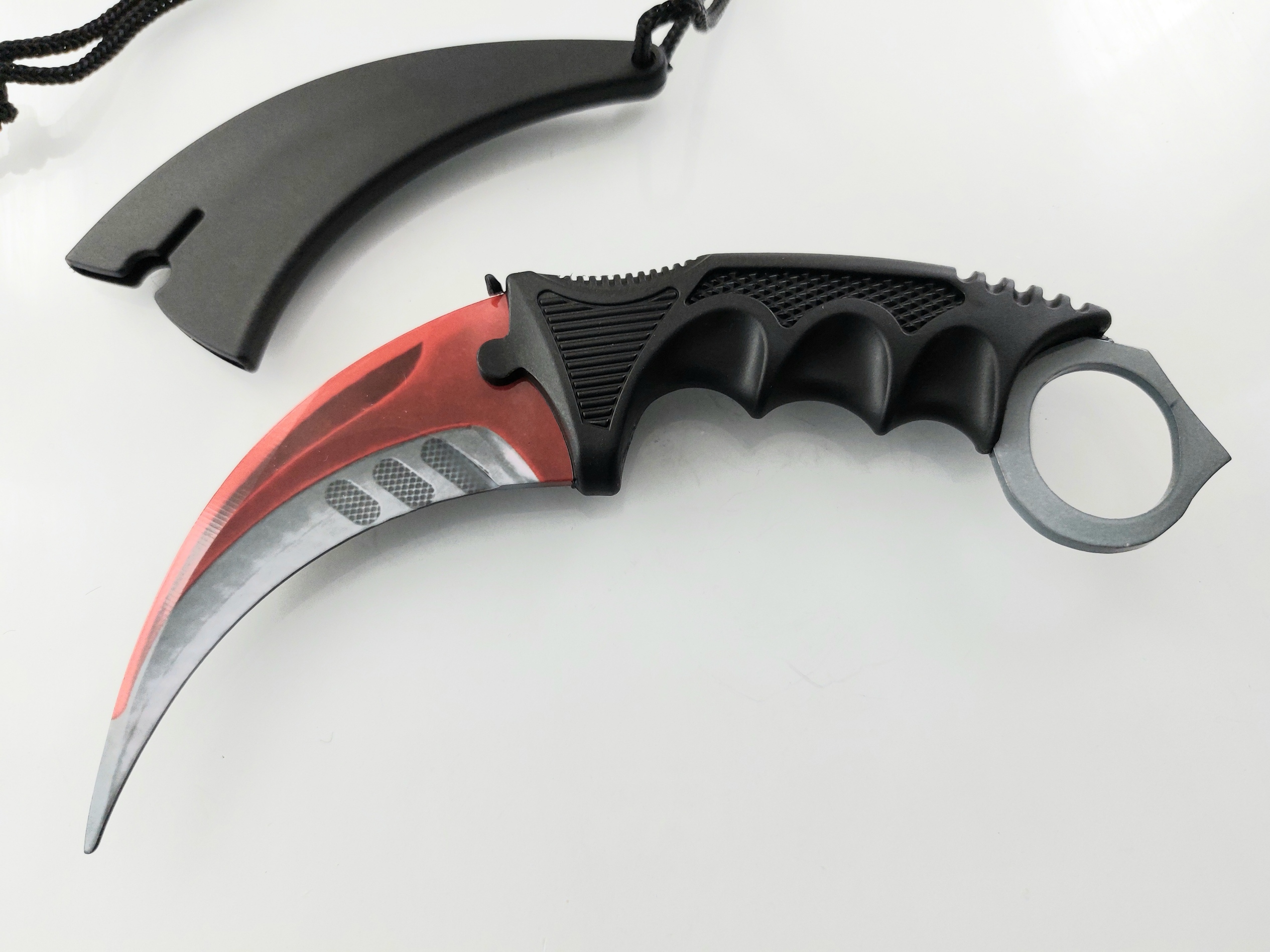 Карамбит нож за тренировка начинаещи незаточен cs go model Autotronic Карамбит нож за тренировка начинаещи незаточен cs go model Autotronic