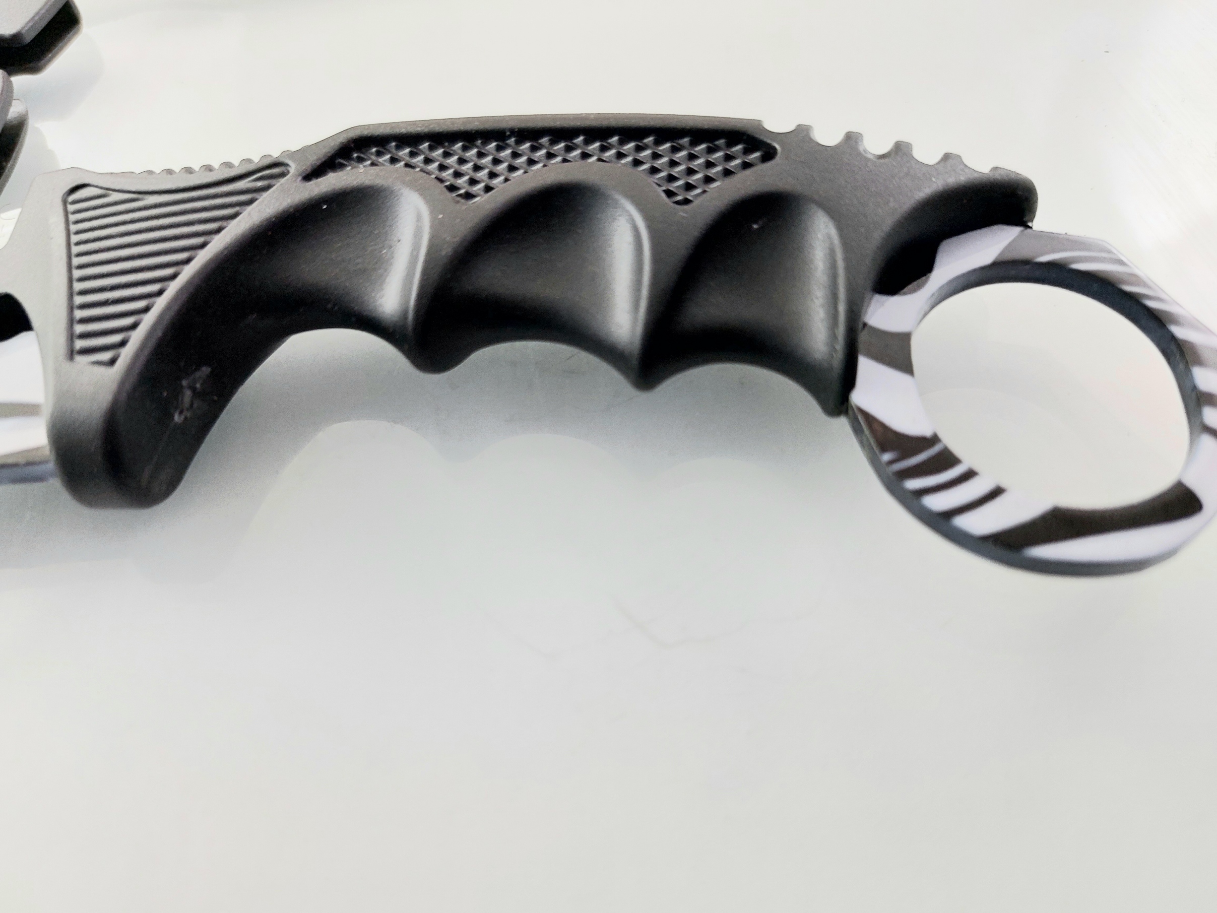 Карамбит нож за тренировка начинаещи незаточен cs go model Tiger Карамбит нож за тренировка начинаещи незаточен cs go model Tiger