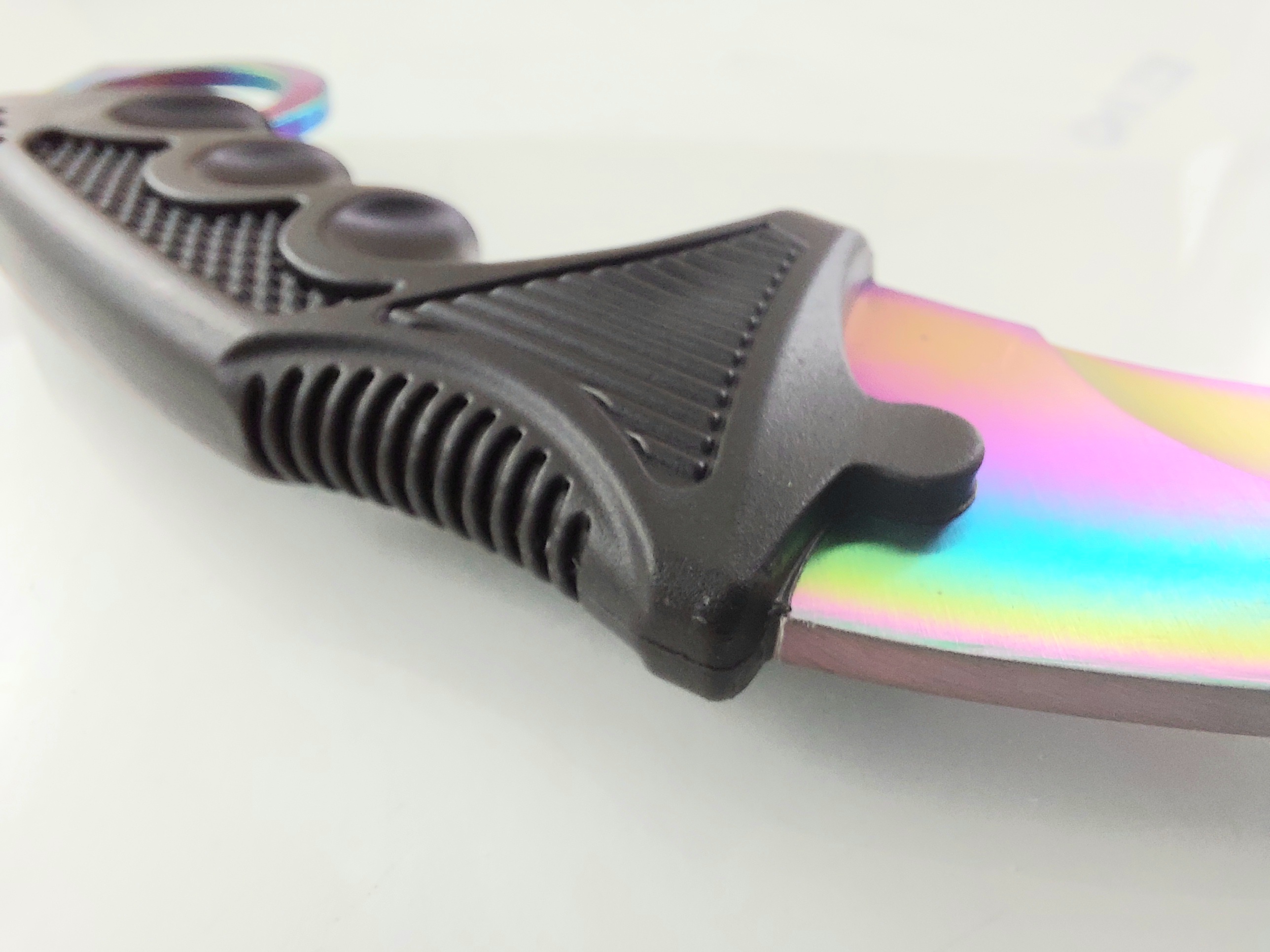 Rainbow CS GO - karambit карамбит нож за тренировка начинаещи незаточен Rainbow CS GO - karambit карамбит нож за тренировка начинаещи незаточен
