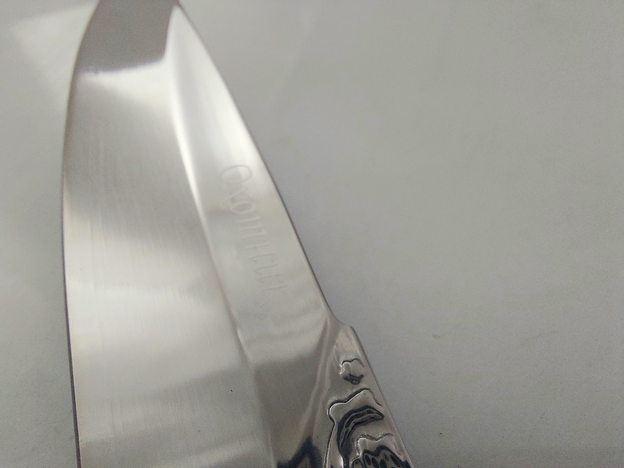 Руски ловен нож с метални гардове - Охотник стал 65х13