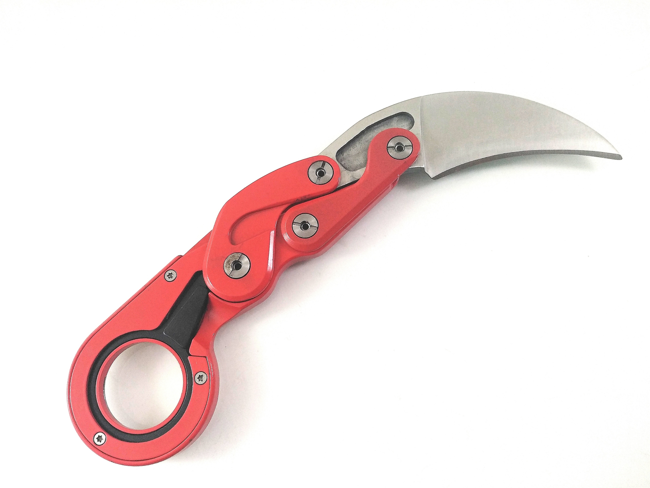 Тактически нож карамбит дизайн взаимстван от Provoke Kinematic RED color