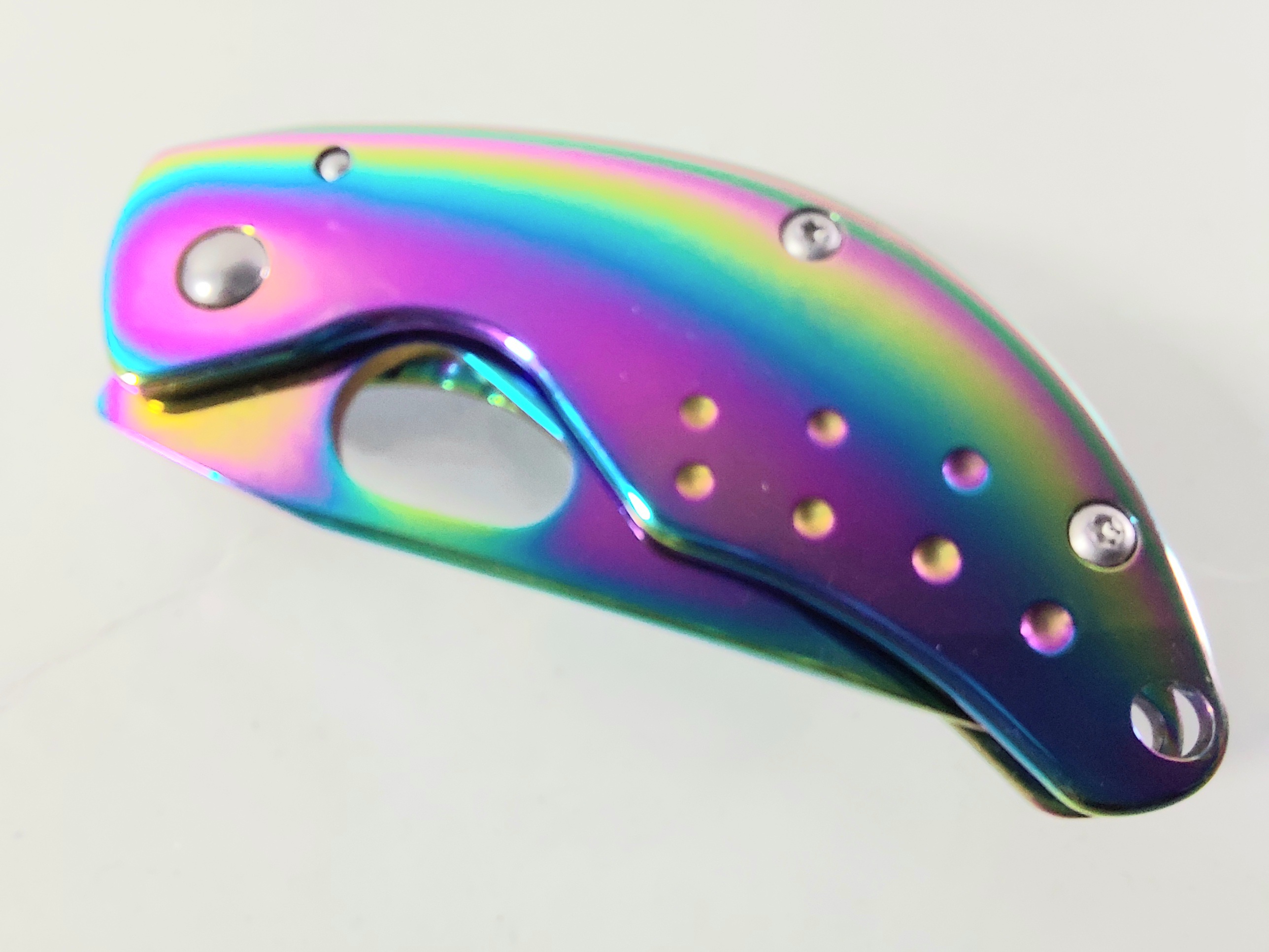 Малко сгъваемо джобно метално ножче F87 Rainbow Малко сгъваемо джобно метално ножче F87 Rainbow