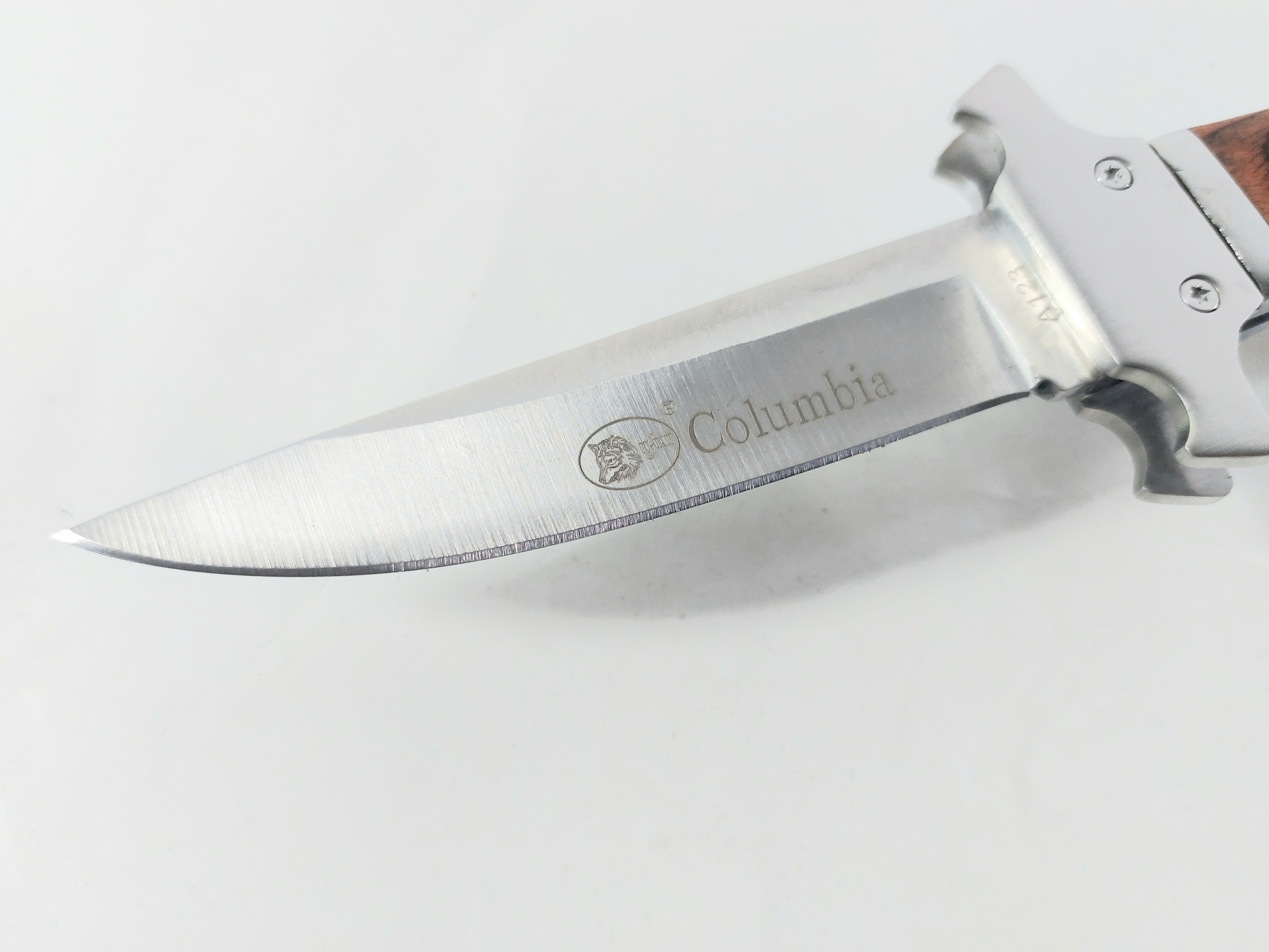 Columbia pocket knife A123 Сгъваем джобен нож с дръжка от дърво