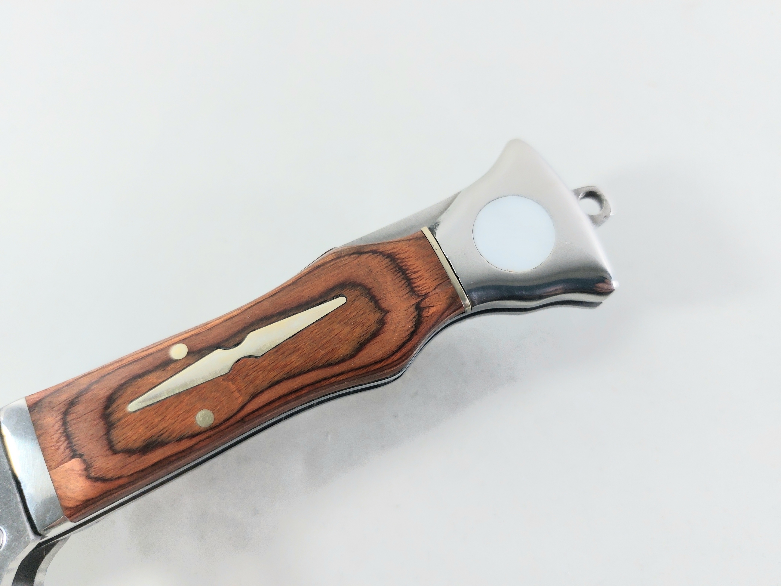 Columbia pocket knife A123 Сгъваем джобен нож с дръжка от дърво