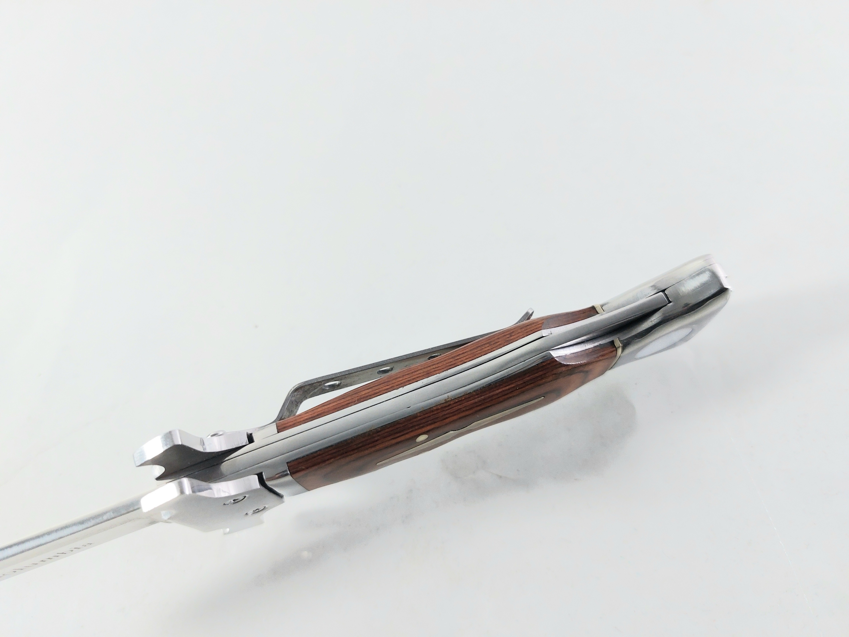 Columbia pocket knife A123 Сгъваем джобен нож с дръжка от дърво