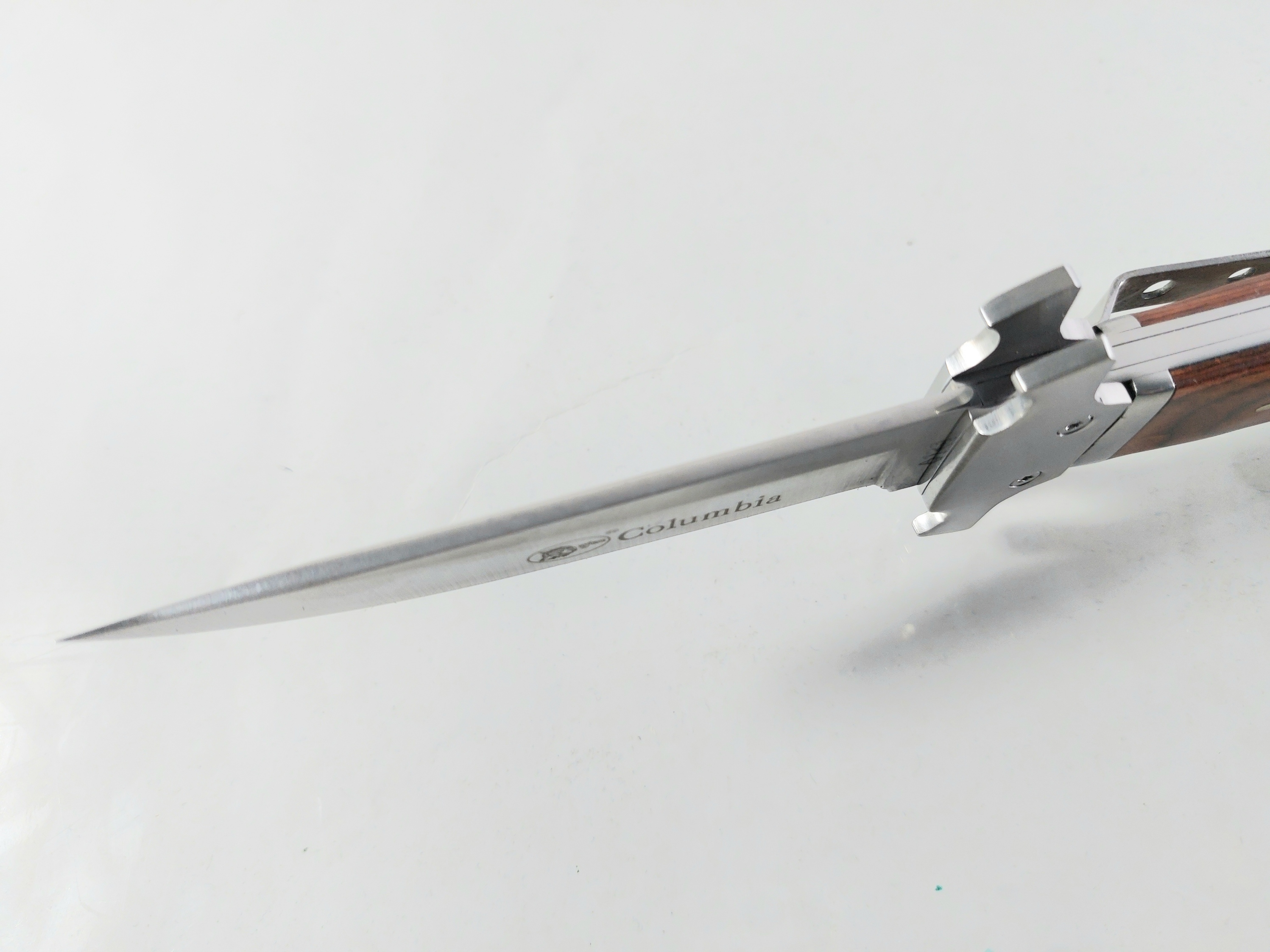 Columbia pocket knife A123 Сгъваем джобен нож с дръжка от дърво